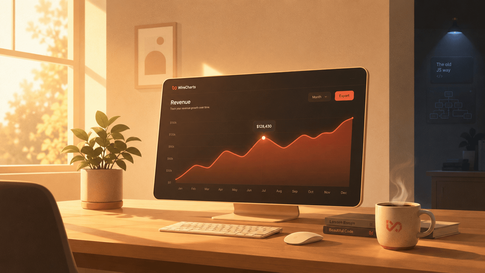Charts that feel like home in Laravel